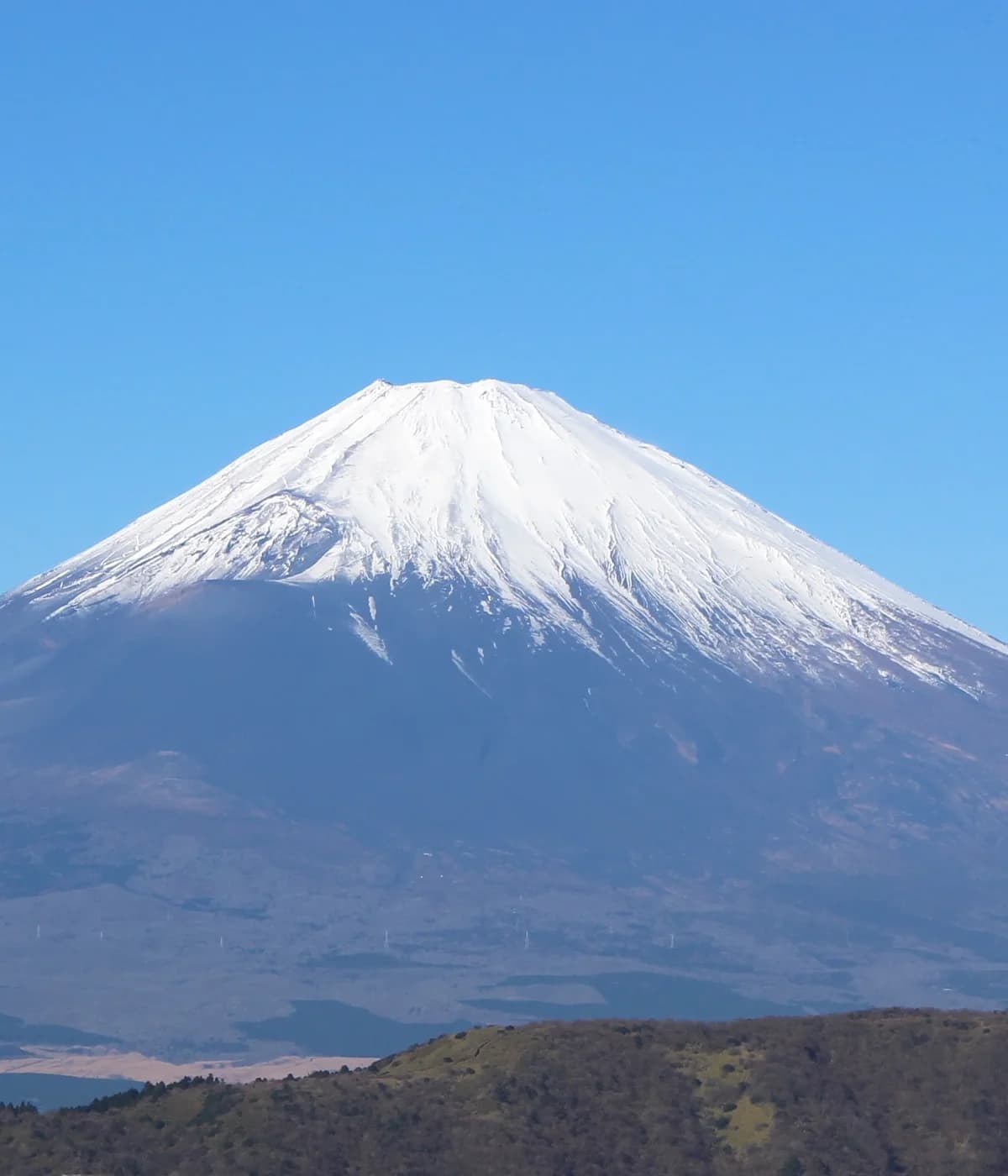 Vista del monte Fuji desde Hakone